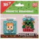Закладки для книг магнітні YES Minecraft friends 2шт. 708102