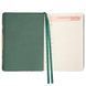 Щоденник 2026 А5 Leo Planner Bloom твердий 252683, Зелений