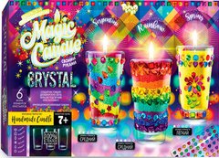 Набор для творчества DankoToys DT MgC-02-01 Candle Crystal Парафиновые свечки с кристалами