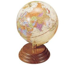 Глобус настольный настольный BESTAR на деревянной подставке 0909WPN