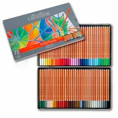 Набір пастельних олівців CRETACOLOR Fine Art Pastel 72шт. мет коробка 47072