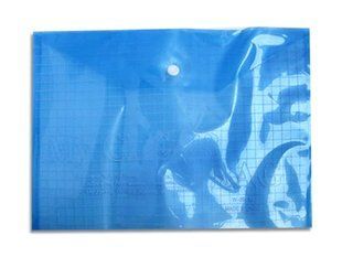 Папка-конверт А4 с кнопкой Clear Bag 209/Tz-1322/WE