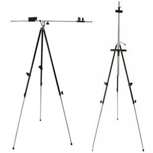 Мольберт-тринога D.K. Art-Craft 92*92*203см, h полотна до 78см, з сумкою (чорний) 15131