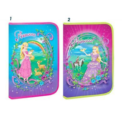 Папка А4 Kidis пластик на блискавці 7877 Princess