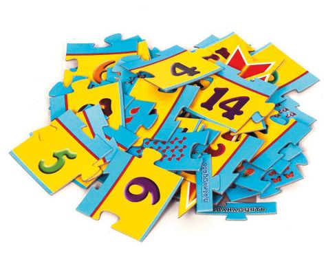 Іграшка Strateg 532 РОЗУМНІ ПАЗЛИ 'Цікава математика'