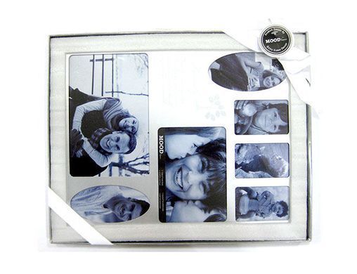 Фоторамка Эксклюзив 30*25см металл Family 1055-4, Голубой