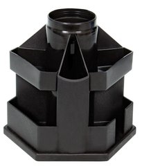 Підставка канцелярська пластик B61 ECONOMIX ВЕРТУШКА чорний E32211-01