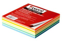 Папір для нотаток 90х90х20мм 220арк Axent Elite Color кольоровий не проклеєний 8024