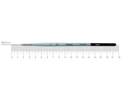 Пензель лайнер синтетика кругла Rosa Stream 123/5, №2, коротка ручка