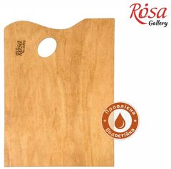 Палитра Rosa деревянная прямоугольная 28,5*38,5см промасляная, под этюдники подольского типа GPТ50083046