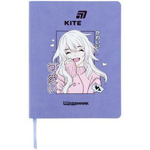 Щоденник шкільний Kite мод 283 PU Anime K26-283-6