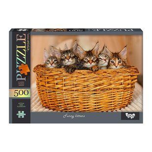 Пазлы DankoToys 500 эл. DT C500-14-09 475*340 Смешные котята