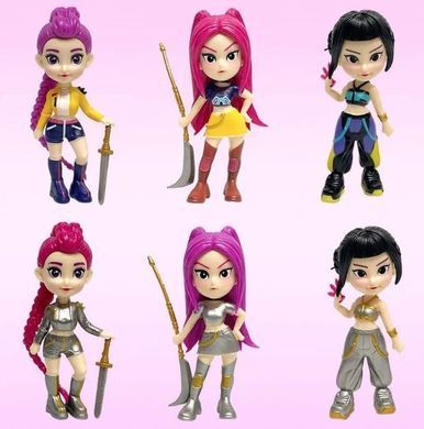 Игрушка фигурка K-Pop 10см, Кей Поп - Охотницы на демонов, упаковка - сюрприз 253875/020029