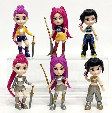 Игрушка фигурка K-Pop 10см, Кей Поп - Охотницы на демонов, упаковка - сюрприз 253875/020029