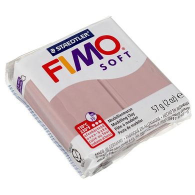 Глина полімерна FIMO Soft 56г 8020-***, роза античная