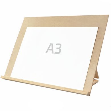 Мольберт настільний Rosa А3+ Планшет фанера 50*4*36,5см в упаковці 500141307
