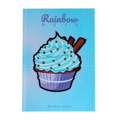 Блокнот А5 48арк. 4profiplan Artbook Rainbow Cake чистий лист, асорті 901***