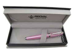 Ручка шариковая REGAL в футляре голубая/розовая R87***.P.B, Голубой
