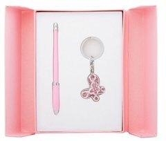 Ручки в наборе Langres Night Moth 1шт+брелок розовый LS.122018-10