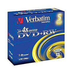 Диск DVD-R 4.7GB VERBATIM 16x SLIM Color