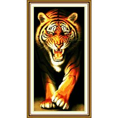 Набір для вишивання Идейка 46*87см D076 Грізний тигр