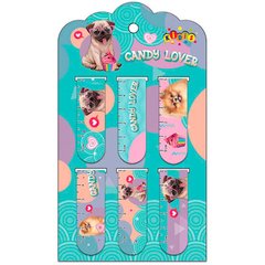 Закладки для книг магнітні Kidis 6шт. №13483 Candy lover puppy