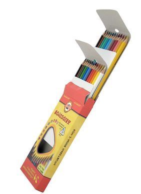 Карандаши цветные 6цв. Koh-i-Noor 3131 Triocolor