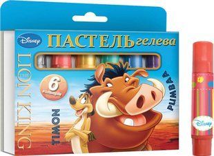 Мел пастель 1 Вересня 6цв. гелевый Стандарт 400107