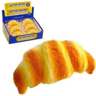 Игрушка Сквиш антистрес Круассан 13см 0910