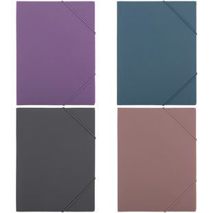 Папка А4 Axent на гумках Morandi 1504-1*-A, Фіолетовий