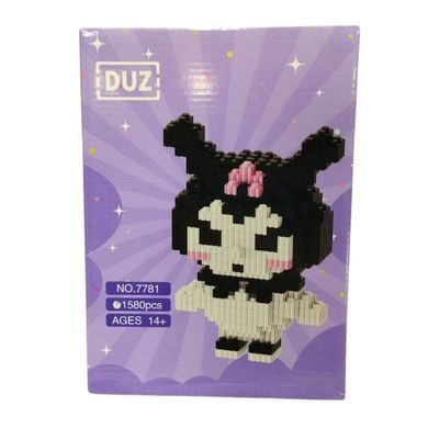 Конструктор 3D Magic Blocks Куромі Kuromi кор.24см 1580 деталей №7781