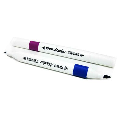 Скетч маркеры для рисования Swiss Ink двусторонние для бумаги набор 12 шт PM515-12