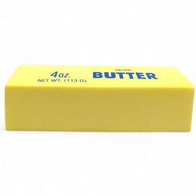 Іграшка антистрес Сквіш Масло Butter жовте 13*3,5см 1335