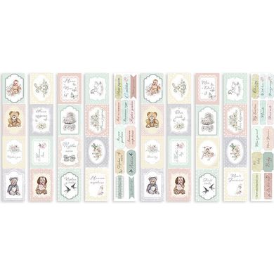 Набор карточек - картинок для декорирования Фабрика Декора Baby shabby 01011 rus+en