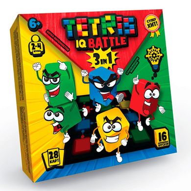 Игра настольная DankoToys DT G-TIB-02 Tetris IQ Battle 3в1 (рус)