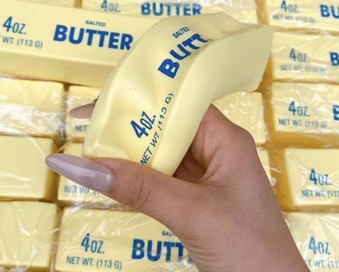 Іграшка антистрес Сквіш Масло Butter 13*3,5см 1335