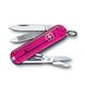 Victorinox Classic 58 мм 7 предметов розовый прозрачный + ножн. Vx06203.T5