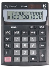 Калькулятор OPTIMA 10 разрядов 137*103*32мм 75507