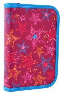 Пенал 1М 1 Вересня Smart HP-03 Star's dream з 1 отворотом б/н 532045