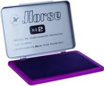 Подушка штемпельная №2 HORSE, Фиолетовый