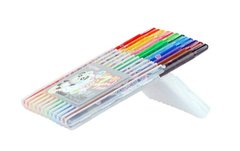 Мелки для рисования цветные, восковые MINGDA 12цв. Rolling Crayon MD-355A