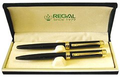 Ручки набір REGAL перо+шарик в бархатном футлярі R27001.H.BF