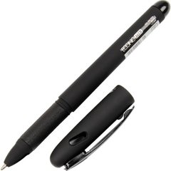 Гелева ручка ECONOMIX BOSS 1мм чорна E11914-01, Черный