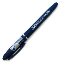 Гелева ручка EXextra 528 нубукове напилення, Синий