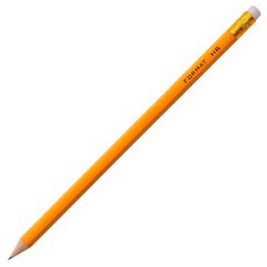Олівець простий з гумкою FORMAT HB помаранчевий F18302
