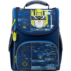 Рюкзак (ранец) Kite школьный каркасный мод 501 Transformers TF22-501S, Синий
