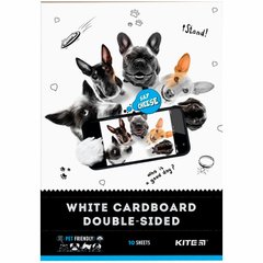 Картон белый детский А4 Kite мод 254 Dogs K22-254