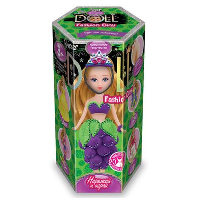 Набір для творчості DankoToys DT CLPD-02-02 пластилін Princess Doll малий