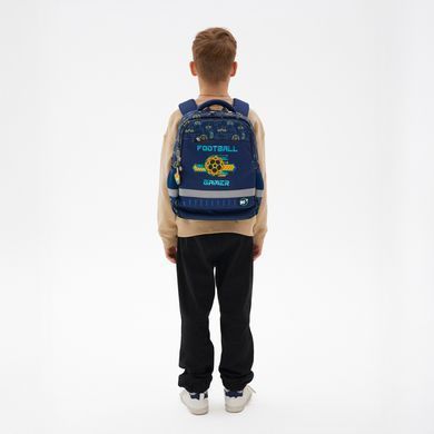Рюкзак школьный Yes 559891 S-52 Ergo Football Gamer 36*28*13см