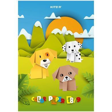 Бумага цветная детская А4 KITE K23-1250